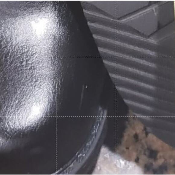 Bacia Black Ankle Boots – Size 8, Block Heel Zip Closure Minimalist Grunge Style - Picture 11 of 11